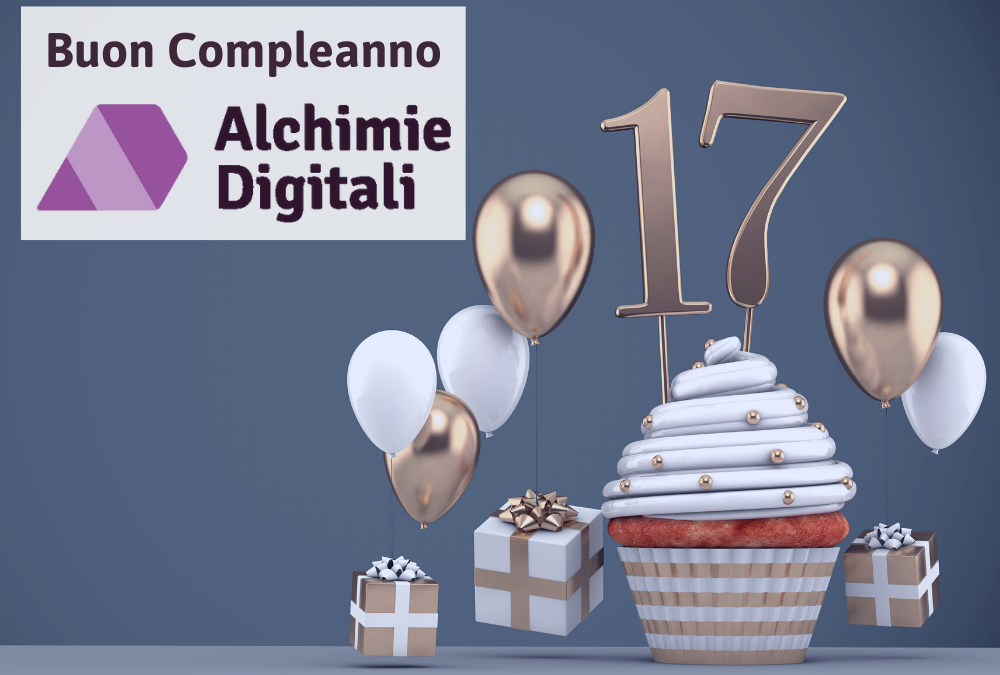 Buon Compleanno Alchimie Digitali!