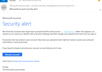 email anti phishing