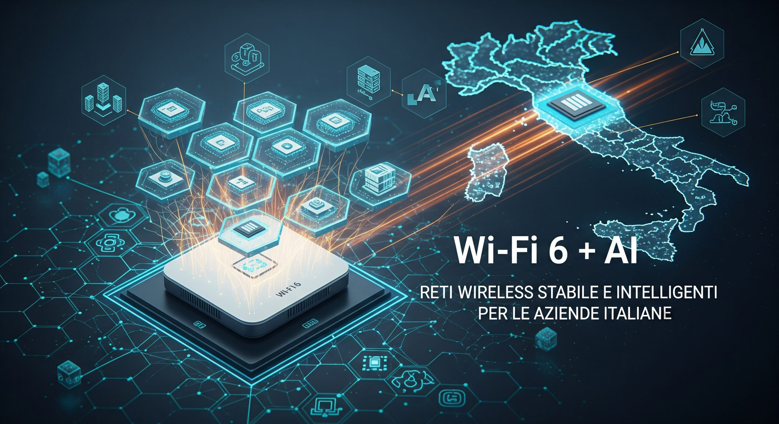 Wi-Fi 6 e AI: reti aziendali affidabili e intelligenti in Italia | Alchimie Digitali Wi-Fi 6 e AI: reti aziendali affidabili e intelligenti in Italia | Alchimie Digitali